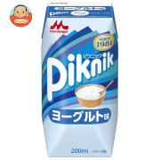 森永乳業 ピクニック ヨーグルト味(プリズマ容器) 200ml紙パック×24本入