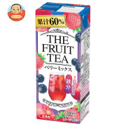 エルビー THE FRUIT TEA ベリーミックス 200ml紙パック×24本入