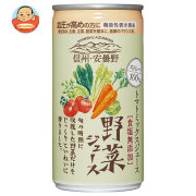 ゴールドパック 信州 安曇野 野菜ジュース (食塩無添加) 190g缶×30本入