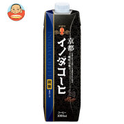 キーコーヒー 京都イノダコーヒ リキッドコーヒー微糖 1L紙パック×6本入