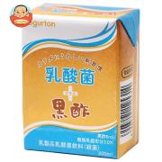 ヨーグルトン乳業 乳酸菌プラス黒酢 200ml紙パック×16本入
