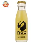 友桝飲料 n.e.o(ネオ)プレミアムジンジャーエール 95ml瓶×24本入