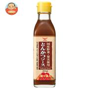 ハグルマ 国産野菜 果実使用とんかつソース 200ml瓶×12本入