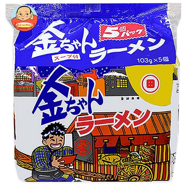 徳島製粉 金ちゃんらーめん 5食パック×6袋入
