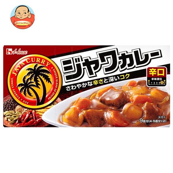 ハウス食品 ジャワカレー 辛口 185g×10個入