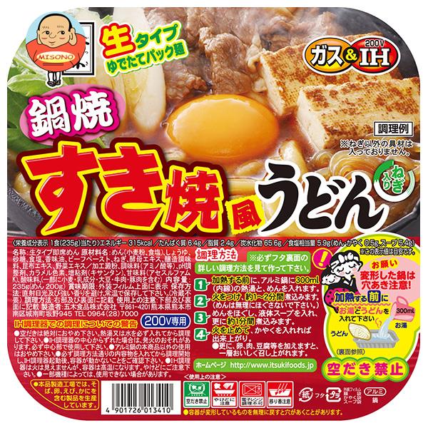 五木食品 鍋焼すき焼風うどん 235g×18個入