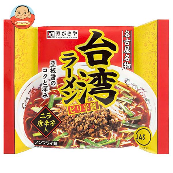 寿がきや 台湾ラーメン ピリ辛醤 110g×12袋入
