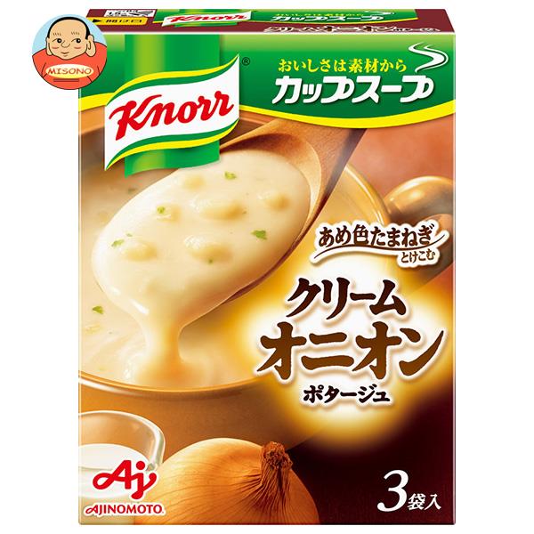 味の素 クノール カップスープ クリームオニオンポタージュ (18.1g×3袋)×10箱入