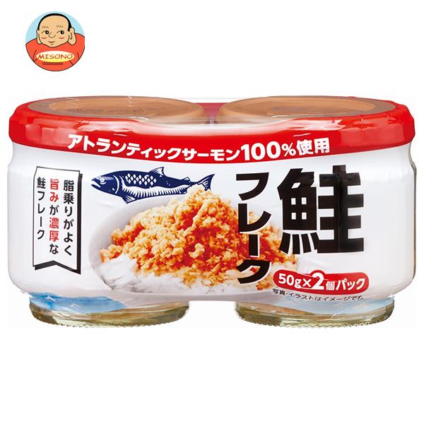 加藤産業 鮭フレーク (50g×2)×12個入