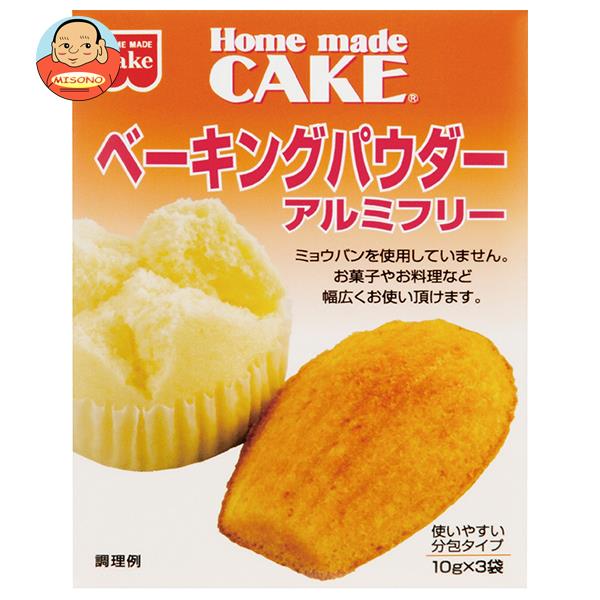 共立食品 ベーキングパウダー アルミフリー 30g(10g×3袋)×10箱入