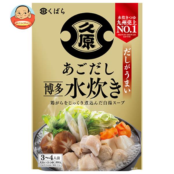 久原醤油 あごだし鍋 博多水炊き 800g×12個入