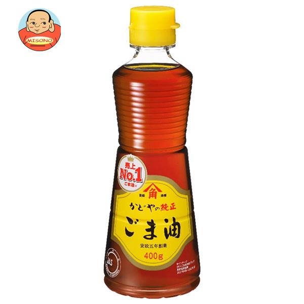 かどや製油 金印純正ごま油 400g×12本入