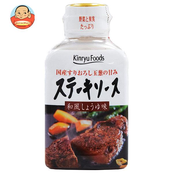 キンリューフーズ ステーキソース 和風醤油味 220gペットボトル×12本入