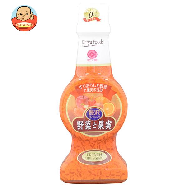 キンリューフーズ 希少糖 贅沢ドレッシング 野菜と果実 230gペットボトル×12本入