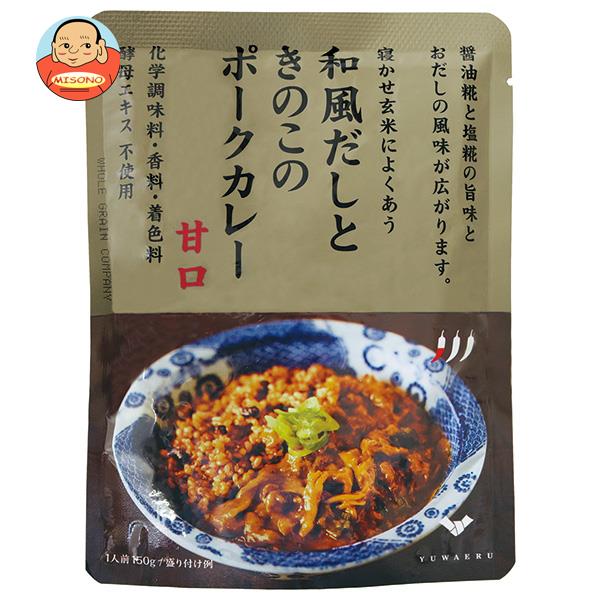 結わえる 和風だしときのこのポークカレー 150g×10袋入