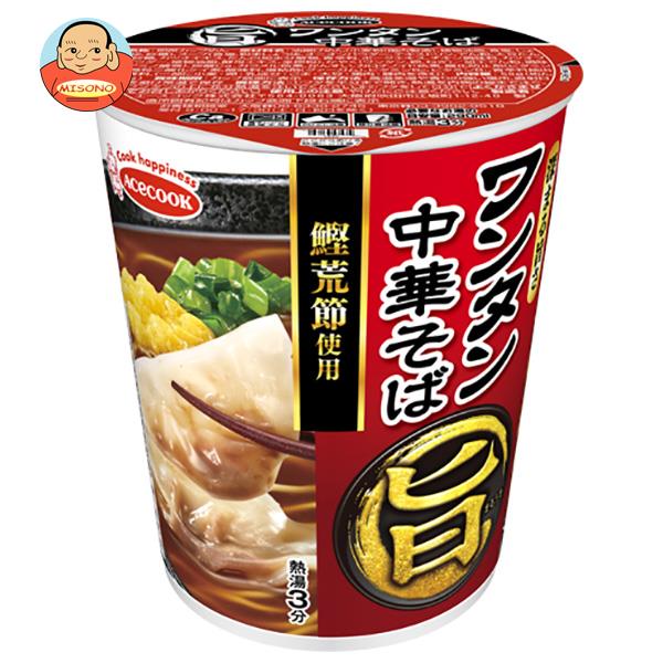 エースコック まる旨 ワンタン中華そば 58g×12個入