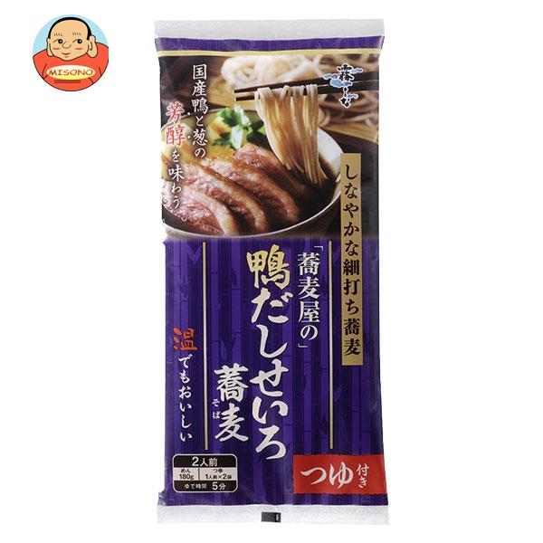 はくばく 蕎麦屋の鴨だしせいろ蕎麦 250g×10袋入