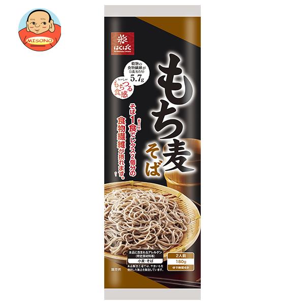 はくばく もち麦そば 180g×20袋入