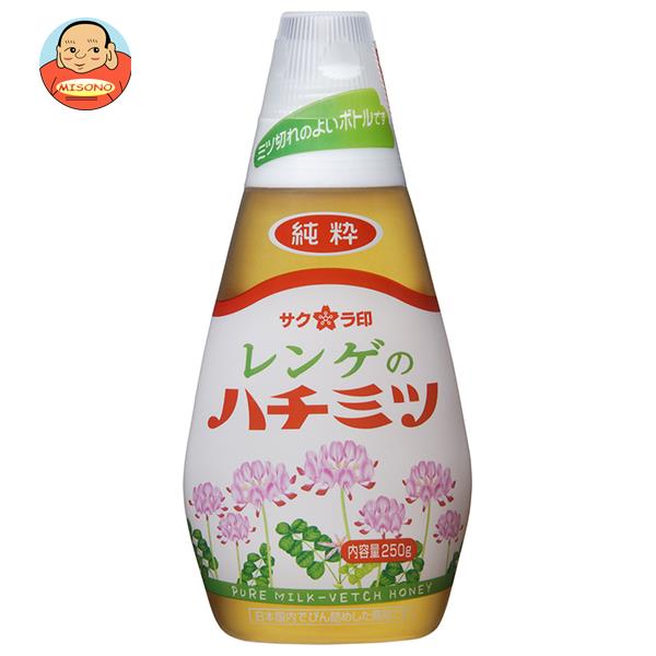 加藤美蜂園 サクラ印 純粋レンゲハチミツ 250g×12本入
