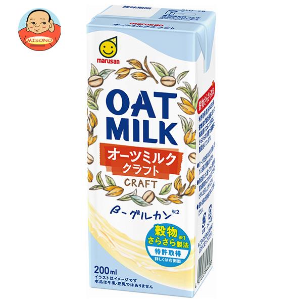 マルサンアイ オーツミルククラフト 200ml紙パック×24本入