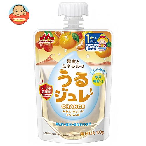 森永乳業 うるジュレ ORANGE 100gパウチ×36本入