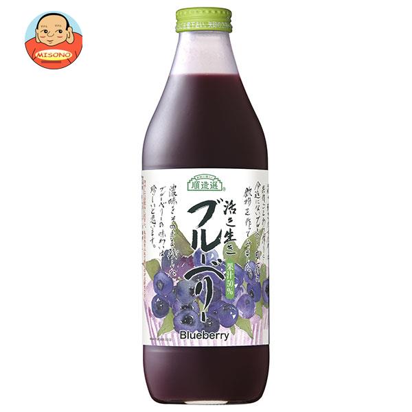 マルカイ 順造選 活き生きブルーベリー(50%) 1000ml瓶×12(6×2)本入