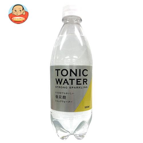 友桝飲料 トニックウォーター 500mlペットボトル×24本入 味園サポートインターネットショップ