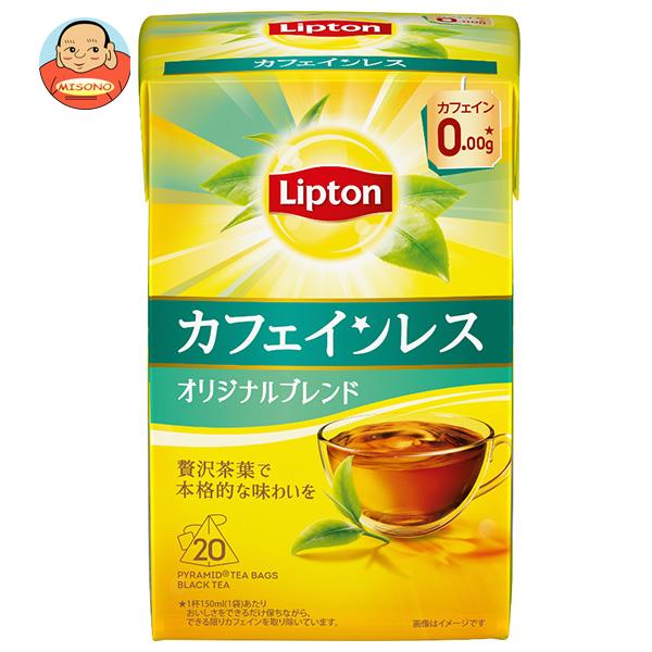 リプトン カフェインレスティー 20袋×6箱入
