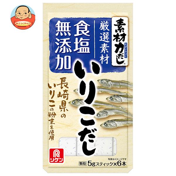 理研ビタミン 素材力だし いりこだし 30g(5g×6本)×10袋入