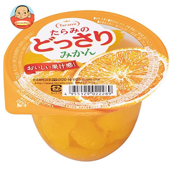 たらみ たらみのどっさり みかんゼリー 230g×24(6×4)個入