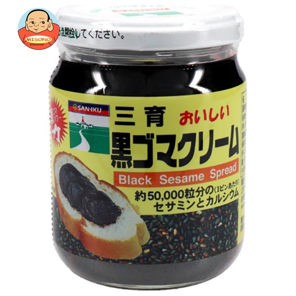 三育フーズ 黒ゴマクリーム(大) 190g瓶×12(6×2)個入