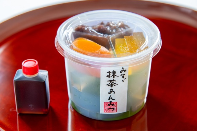 抹茶フルーツ杏みつ