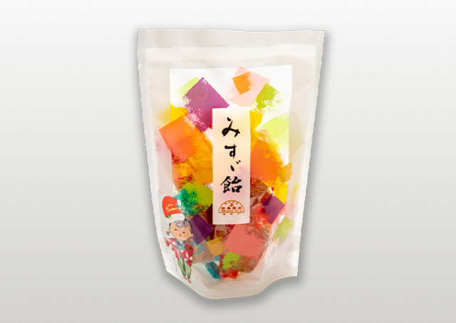 【みすゞ飴セロファン包装型】スタンドパック クリスマス(12粒入)(クリスマス仕様のお届けは12月25日までに頂戴したご注文分に限ります) みすゞ飴スタンドパック