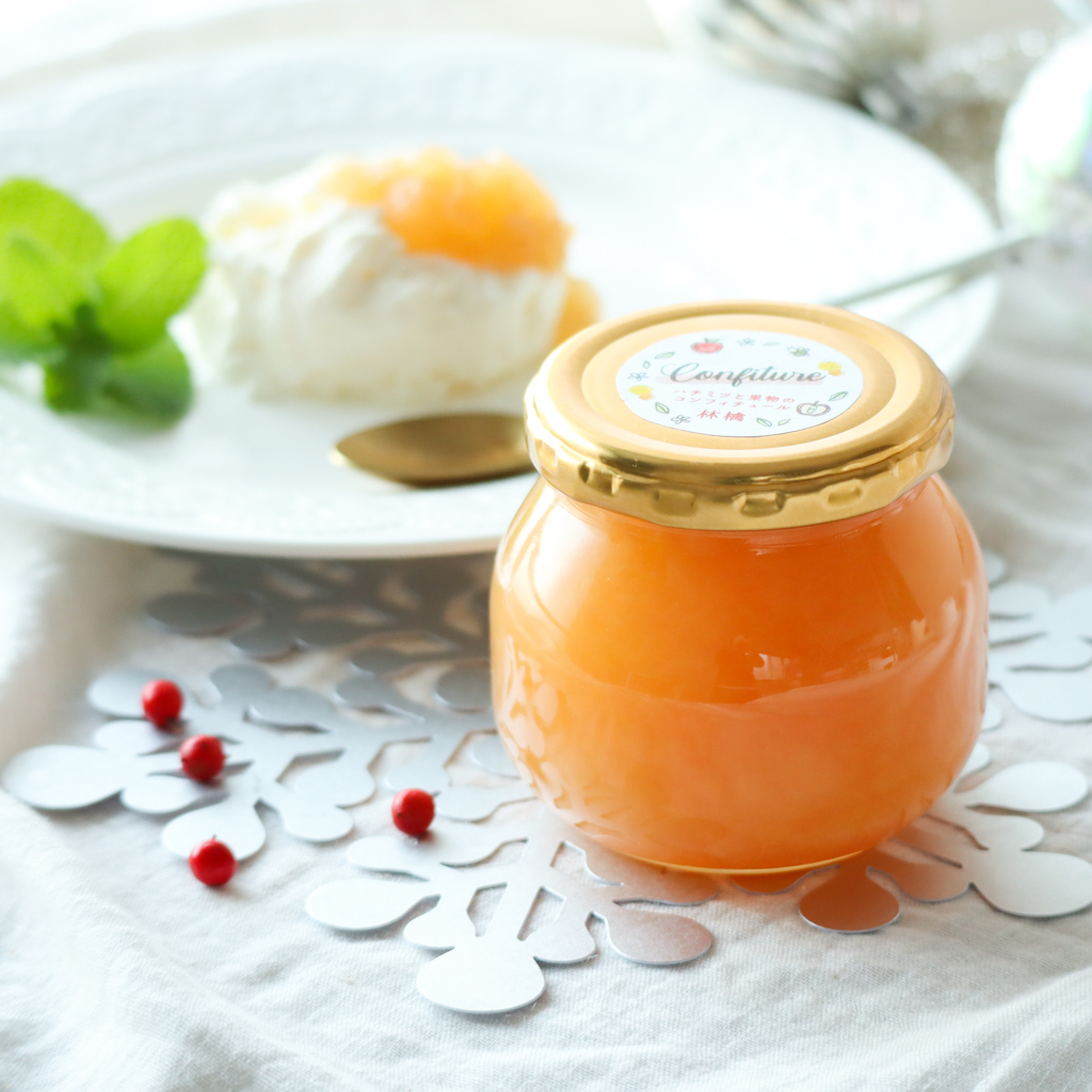 贅沢朝食セット　林檎のコンフィチュール