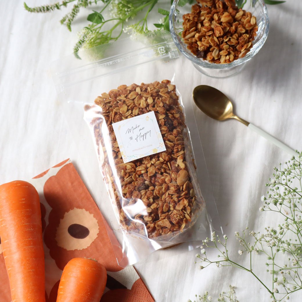 キャロットケーキみたいなグラノーラ　2024年7月