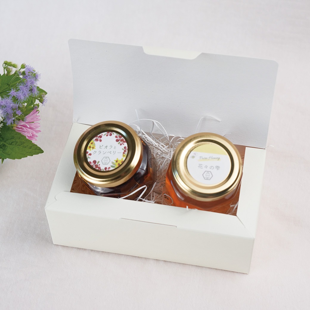 花とクランベリー