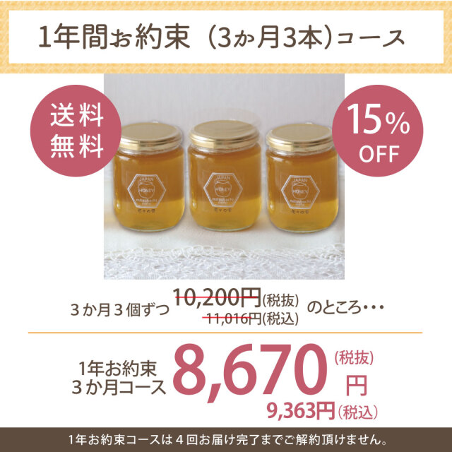 花々の雫ビン　定期便