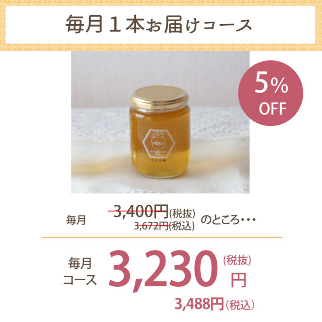 花々の雫ビン　定期便