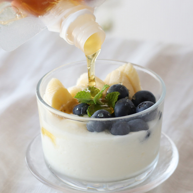 琥珀の輝き　食べ方