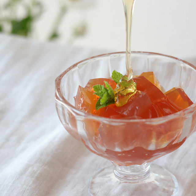 琥珀の輝き　食べ方