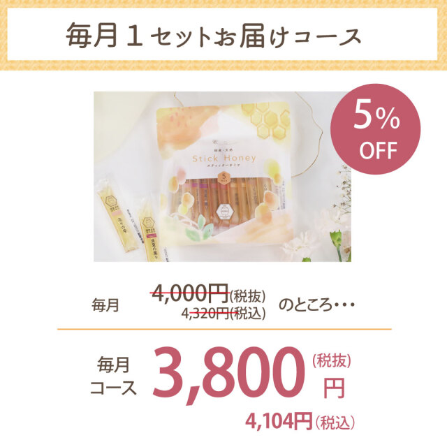 5種スティック　定期便