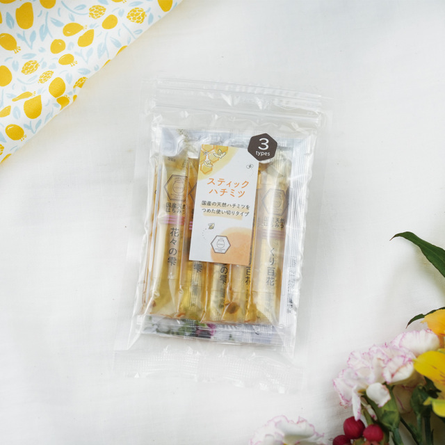 3種ミックス スティック みつばちのーと