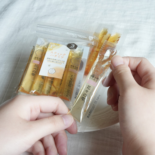 スティック4種（花・さくら・くり）