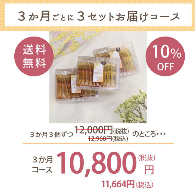 3種スティック　定期便