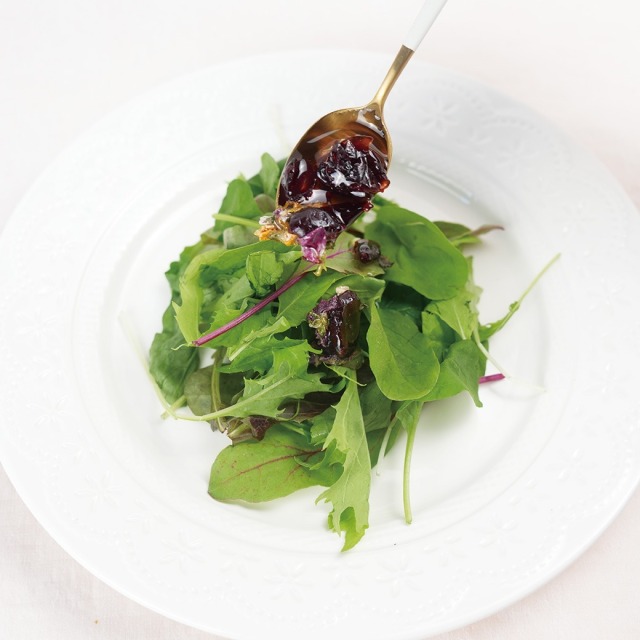 花とクランベリー