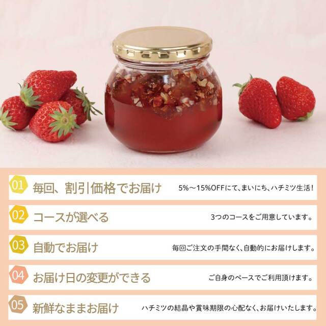 いちごハニー　定期便