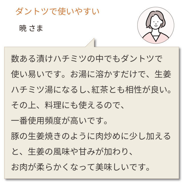 しょうがハニー　2024年11月