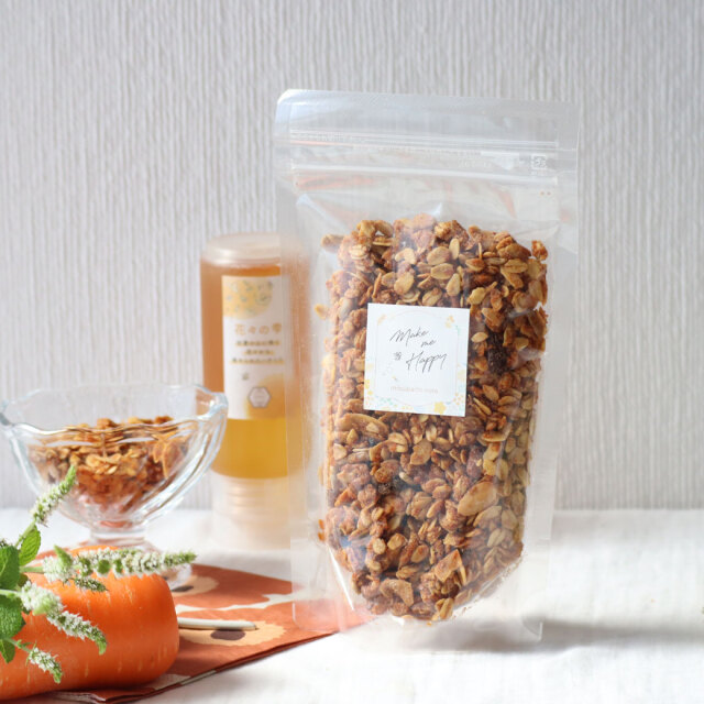 キャロットケーキみたいなグラノーラ　2024年7月