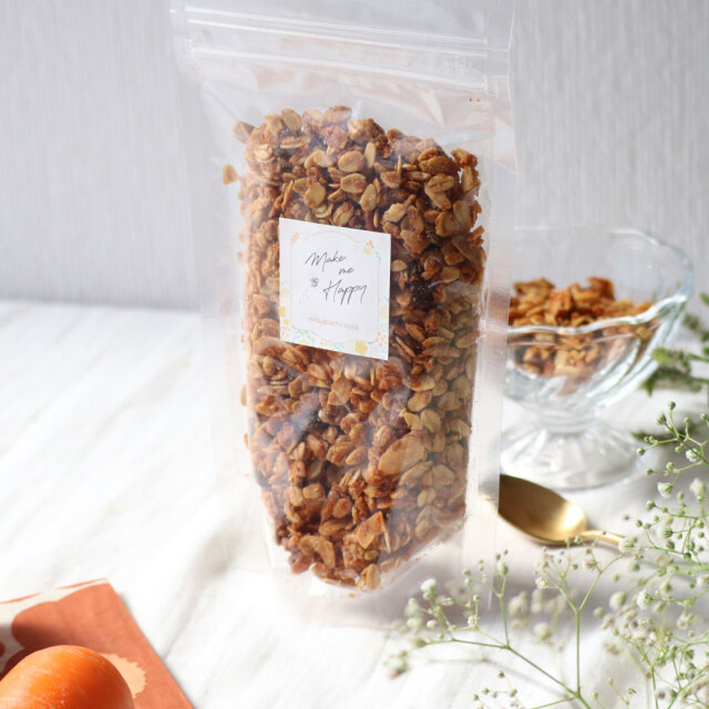 キャロットケーキみたいなグラノーラ　2024年7月