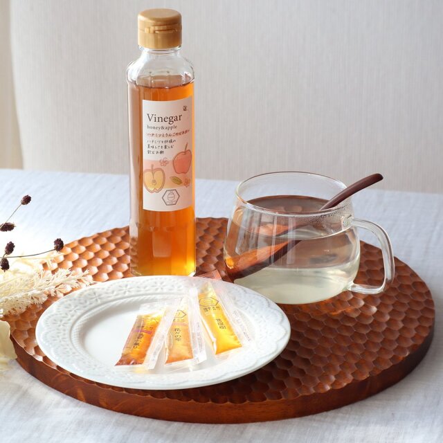 ハチミツとりんごのビネガー